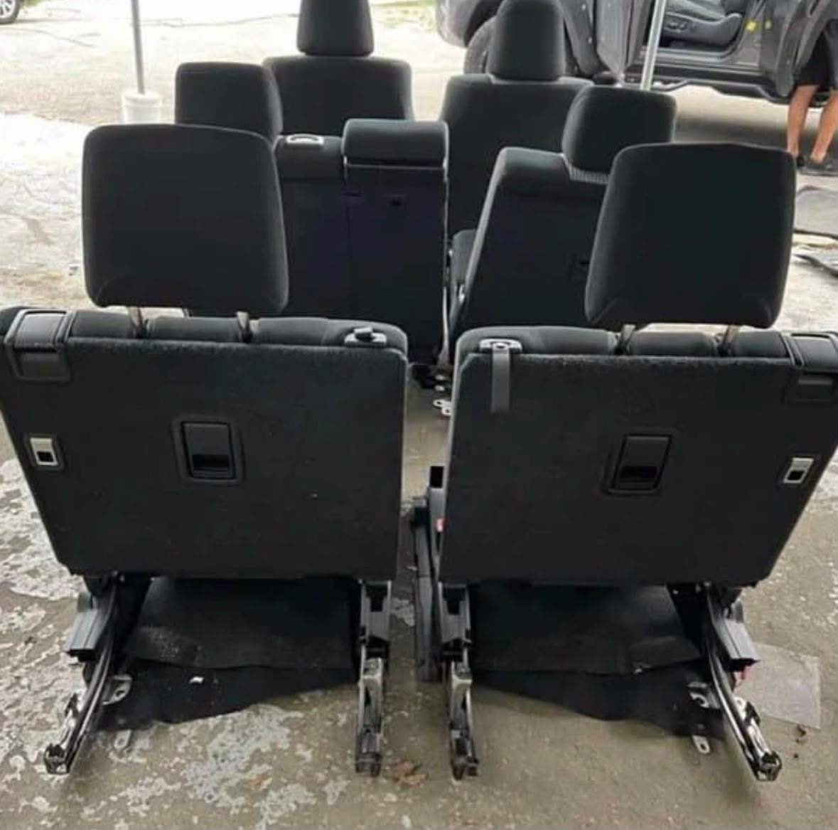 OEM 2014-2019 Toyota 4Runner Complete Cloth Seat Set Front Rear and Third row